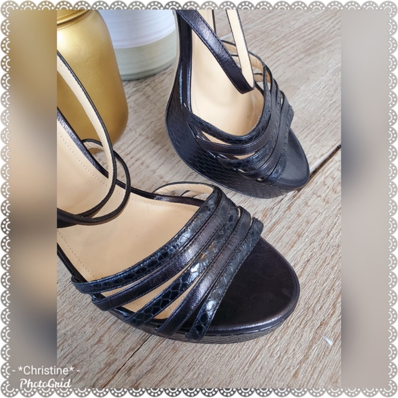 Paul Andrew Ankle Strap Stilettos - Picture 4 of 11